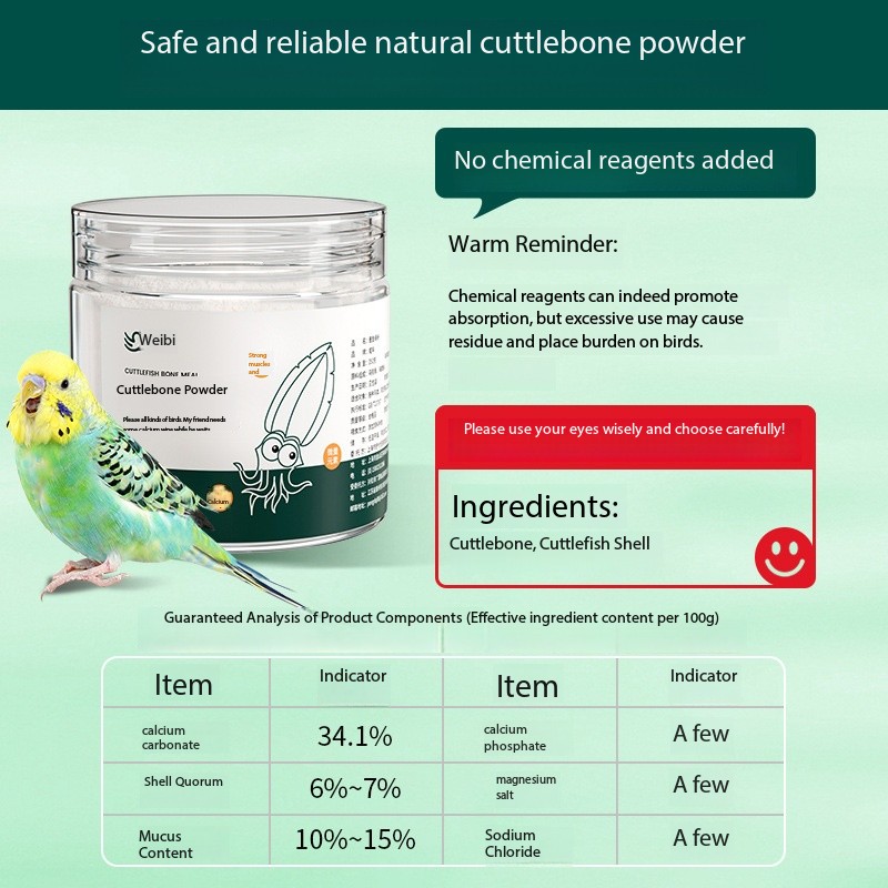 Inktvis Bot Poeder Rijke Calci - Vitamin D3 Reptile recensie en prijs